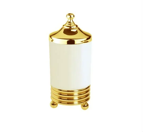 BOHEME Hermitage Gold Стакан для ватных дисков, золото АТЕЛЬЕ ВАННОЙ КОМНАТЫ. САМАРА