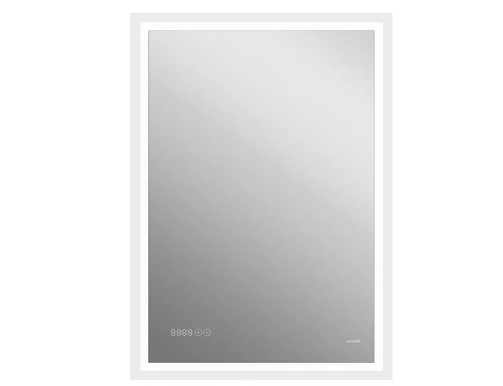 CERSANIT зеркало: LED 080 design pro 70x85 с подсветкой часы с антизапотеванием прямоугольное АТЕЛЬЕ ВАННОЙ КОМНАТЫ. САМАРА