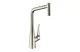 Смеситель для кухни Hansgrohe Metris сталь 14820800 АКВАМЕТРИЯ