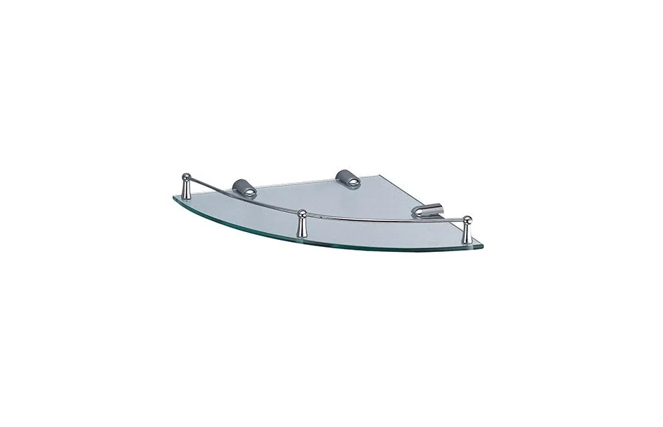 WasserKRAFT K-544 Полка стеклянная угловая АТЕЛЬЕ ВАННОЙ КОМНАТЫ. САМАРА