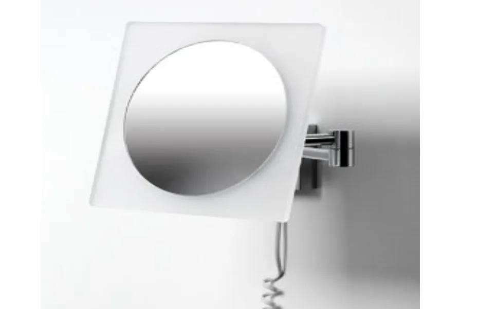 K-1008 Зеркало с LED-подсветкой, 3-х кратным увеличением АКВАМЕТРИЯ