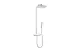 Душевая стойка Hansgrohe Raindance Select Showerpipe белый/хром 27112400 АКВАМЕТРИЯ