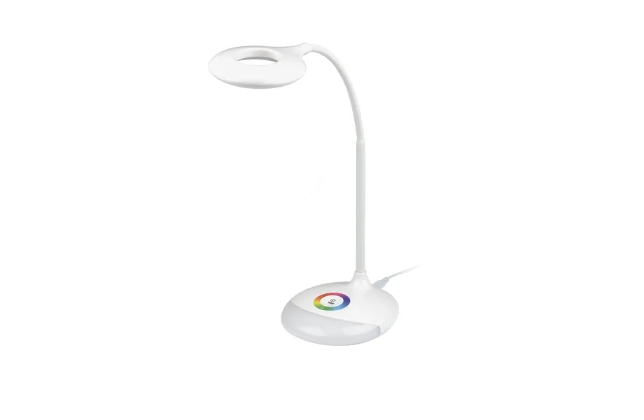 НАСТОЛЬНАЯ ЛАМПА (UL-00001496) UNIEL TLD-535 WHITE/LED/250LM/5500K/DIMMER MNOGOROZETOK - МНОГОРОЗЕТОК