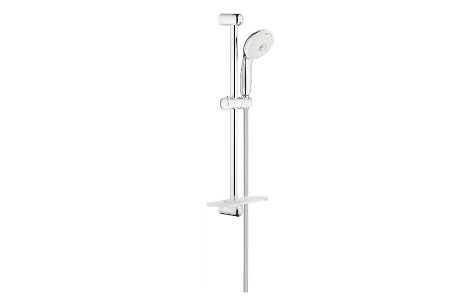 GROHE Tempesta New Душевой гарнитур IV с полочкой, душевая штанга 600 м АТЕЛЬЕ ВАННОЙ КОМНАТЫ. САМАРА