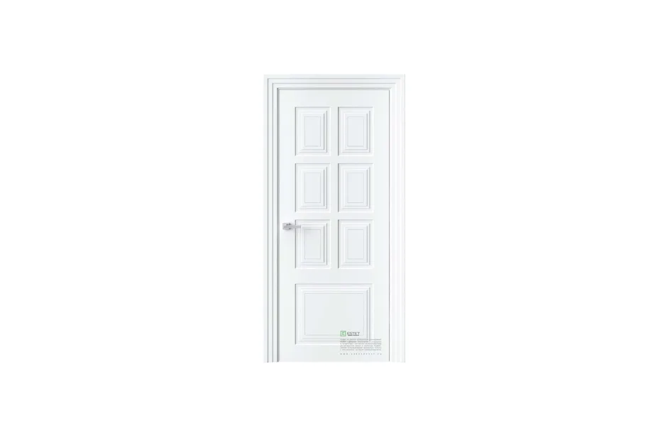 Межкомнатная дверь Novella N18 Деко RAL9003 7 ДВЕРЕЙ