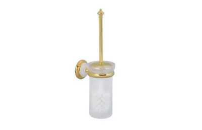 BOHEME Murano Ершик настенный, для унитаза, золото АТЕЛЬЕ ВАННОЙ КОМНАТЫ. САМАРА