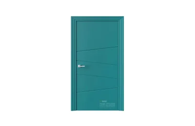 Межкомнатная дверь Perfect P16 RAL5021 7 ДВЕРЕЙ
