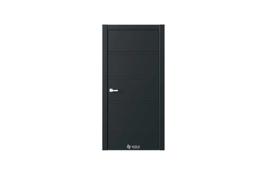Palitra P5 Черный RAL9005 7 ДВЕРЕЙ