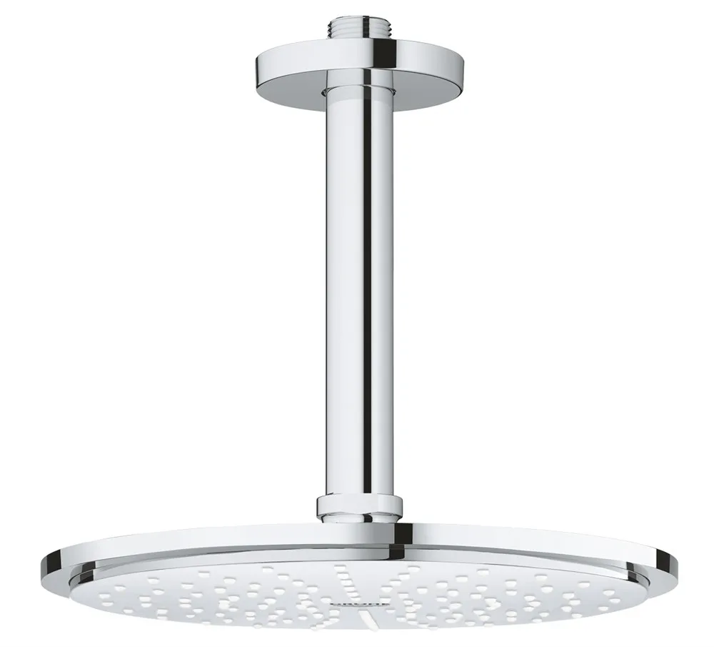 GROHE Rainshower Набор верхний душ ?210 мм с потолочным душевым кронштейном 142 мм, 9,5 л/мин АТЕЛЬЕ ВАННОЙ КОМНАТЫ