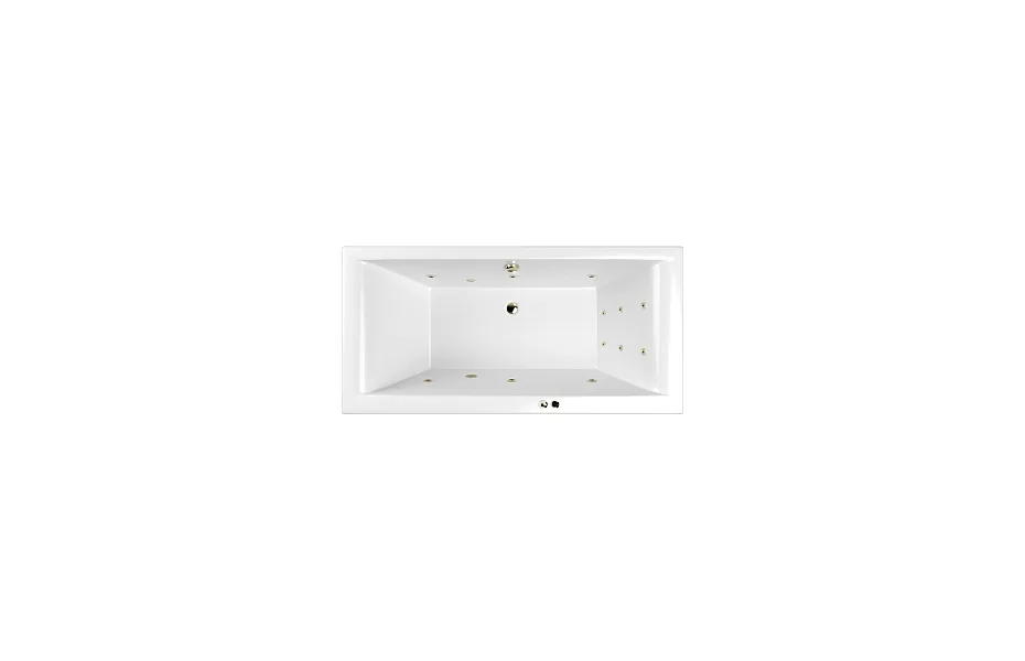 Акриловая ванна 170х80 см Whitecross Savia Duo Line 0103.170080.100.LINE.BR с гидромассажем МОСПЛИТКА