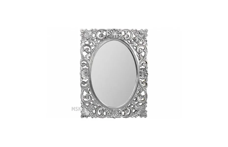 Зеркало прямоугольное Migliore Complementi ML.COM-70.721, h95xL73xP4 cm, серебро МОСПЛИТКА