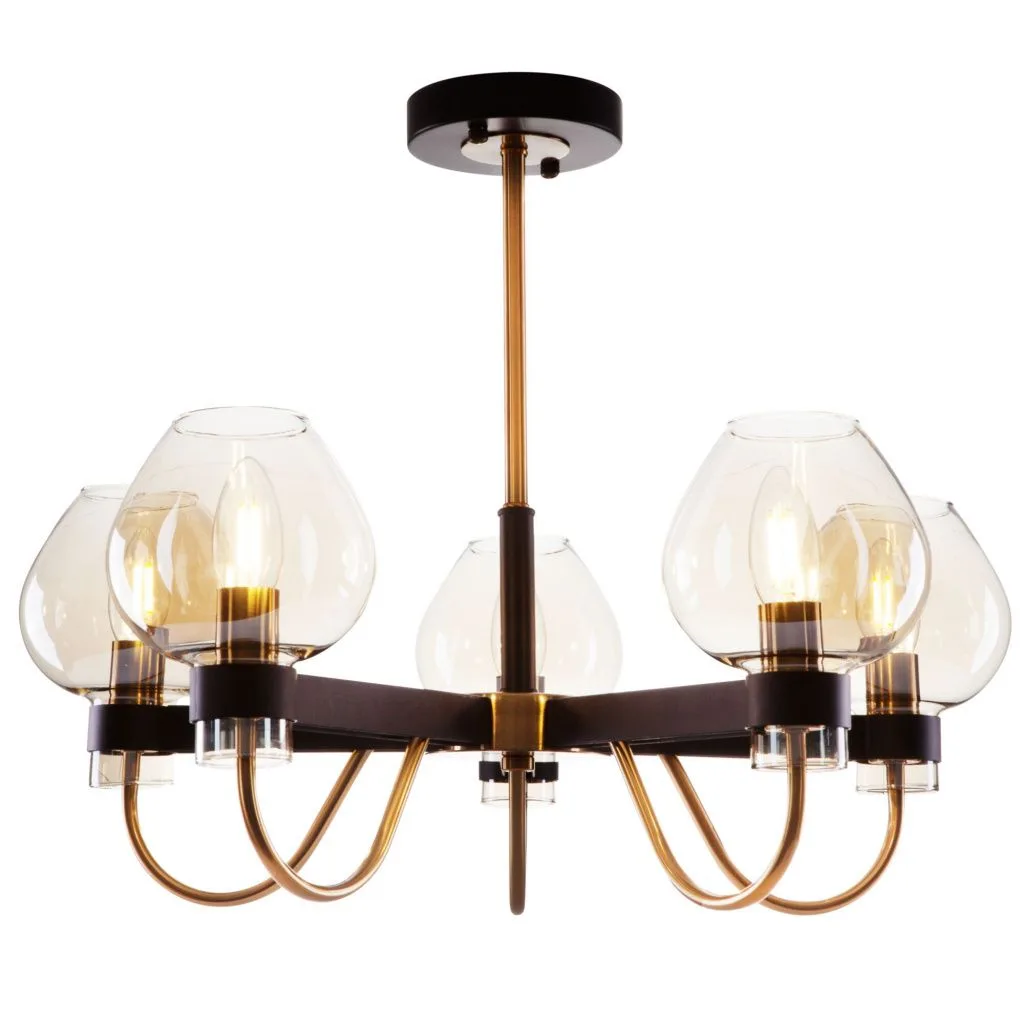 Люстра на штанге Freya Tara FR5028PL-05B MAYTONI