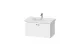 Тумба с раковиной Duravit Xbase 80 см XB607101818 белая матовая МОСПЛИТКА