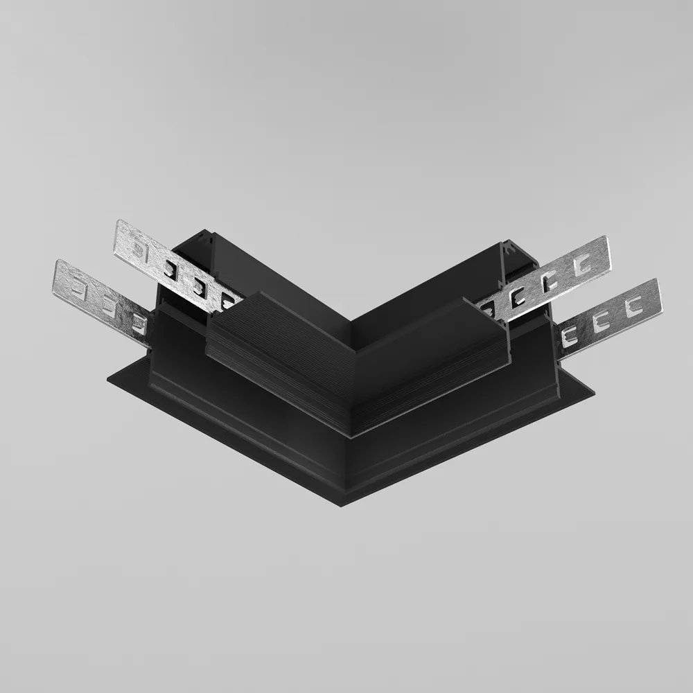 Коннектор угловой встраиваемый Maytoni Exility TRACL034-42B-R MAYTONI