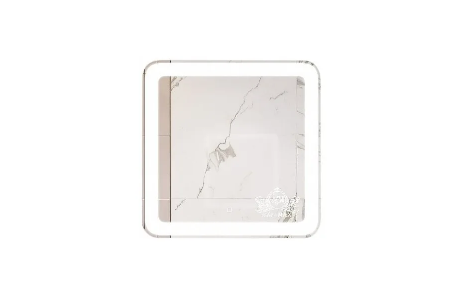 Зеркало Art&Max Latina 60 см AM-Lat-600-600-DS-F с подсветкой МОСПЛИТКА