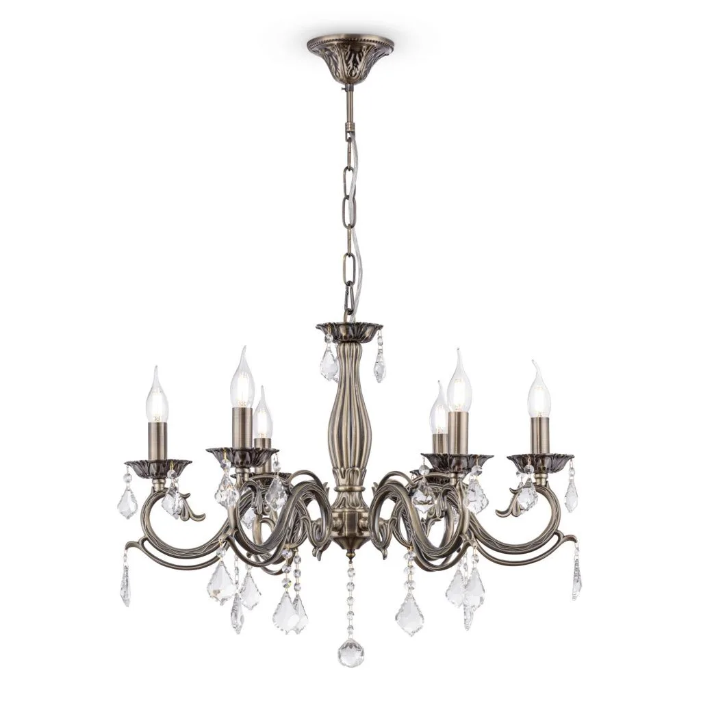 Подвесная люстра Maytoni Bronze RC245-PL-06-R MAYTONI