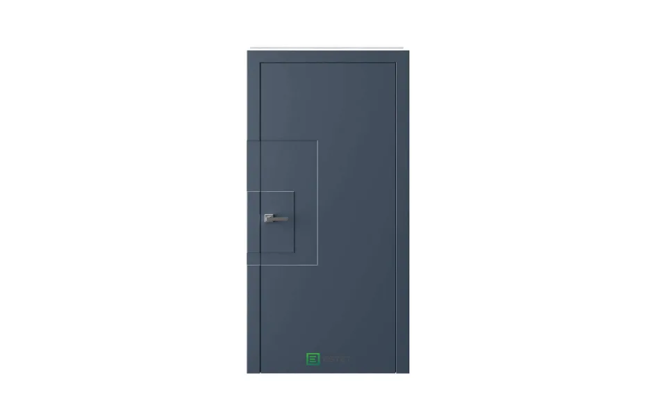Межкомнатная дверь PV 1 RAL5008 7 ДВЕРЕЙ