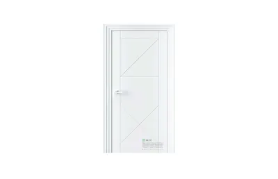 Межкомнатная дверь Perfect P4 RAL9003 7 ДВЕРЕЙ