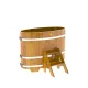 Купель BENTWOOD Лиственница Натуральная Рустик (0,69*1,31*1,0 м.)* ПАР МАСТЕР