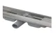 APZ106-300 Professional - Водоотводящий желоб с порогами для цельной решетки, с горизонтальным сливо АКВАМЕТРИЯ