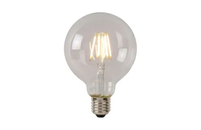 ЛАМПА СВЕТОДИОДНАЯ ДИММИРУЕМАЯ LUCIDE E27 7W 2700К ПРОЗРАЧНАЯ 49086/07/60 МОСПЛИТКА