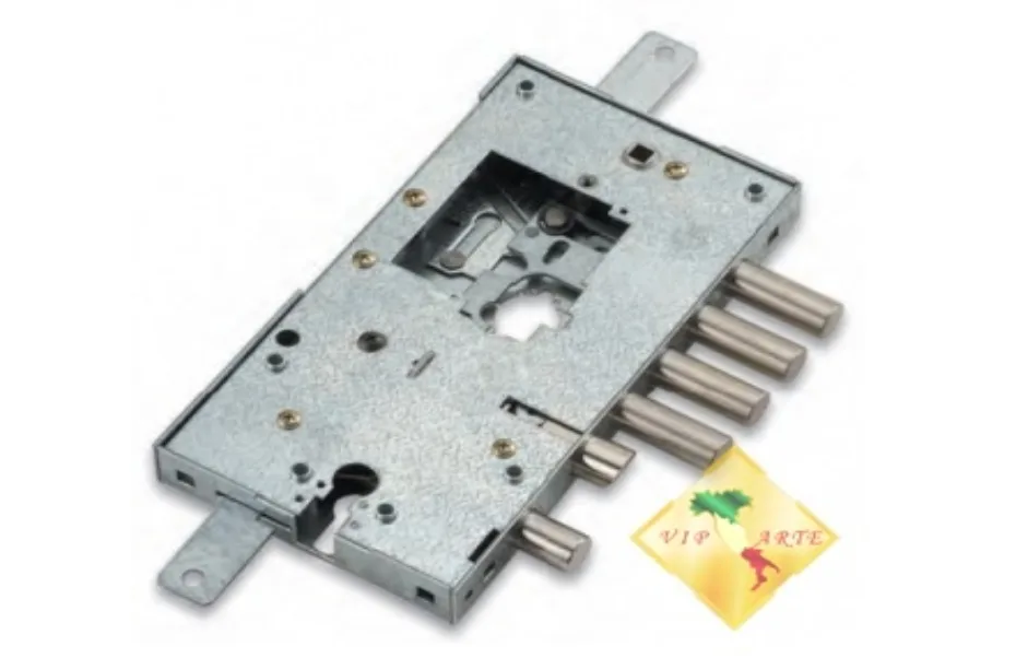 Замок врезной двухсистемный тело под нуклию Securemme (Секуремма) 2530 PL28 левый МИР ЗАМКОВ