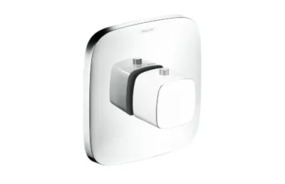 Термостат Hansgrohe PuraVida Highflow белый/хром 15772400 АКВАМЕТРИЯ