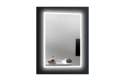 ESBANO Led Зеркало, ШВГ: 60x80х5, LED-подсветка, антизапотевание АТЕЛЬЕ ВАННОЙ КОМНАТЫ. САМАРА