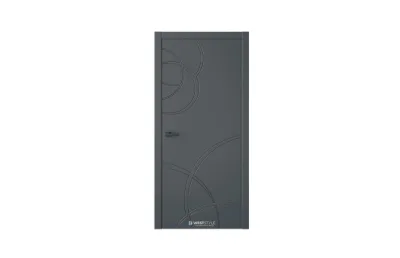 Межкомнатная дверь Prime P6 RAL7016 7 ДВЕРЕЙ