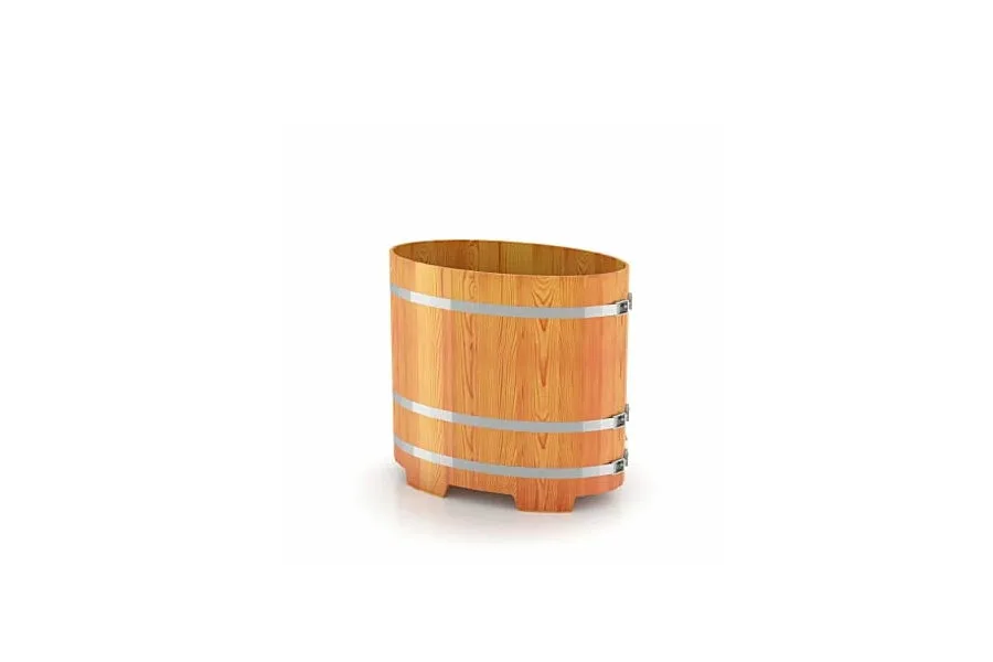 Купель BENTWOOD Лиственница Натуральная (0,69*1,31*1,0 м.) ПАР МАСТЕР