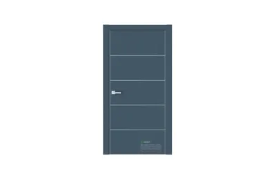 Межкомнатная дверь Urban U27 RAL5008 7 ДВЕРЕЙ