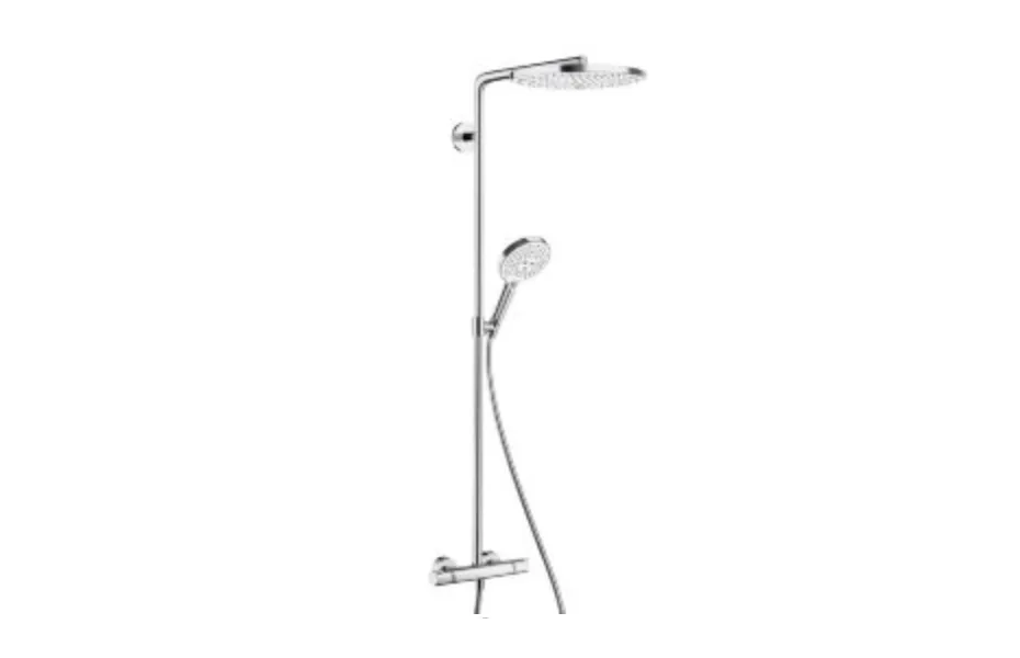 Душевая стойка Hansgrohe Raindance Select 300 2jet Showerpipe белый/хром 27133400 АКВАМЕТРИЯ