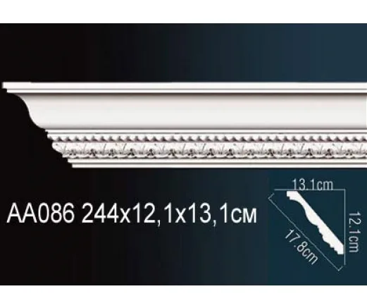Карниз AA086 ПРАЙМ ДЕКОР