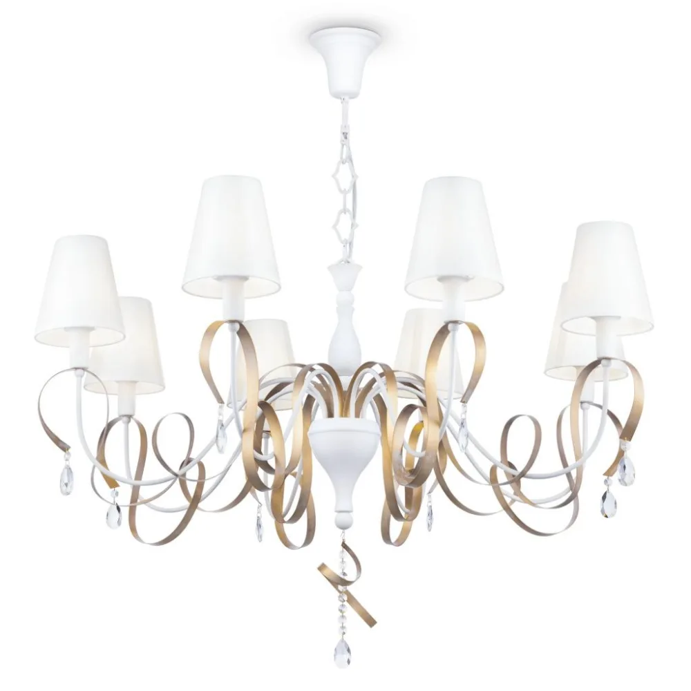 Подвесная люстра Maytoni Intreccio ARM010-08-W MAYTONI