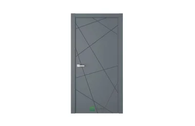 Межкомнатная дверь Perfect P1 RAL7016 7 ДВЕРЕЙ