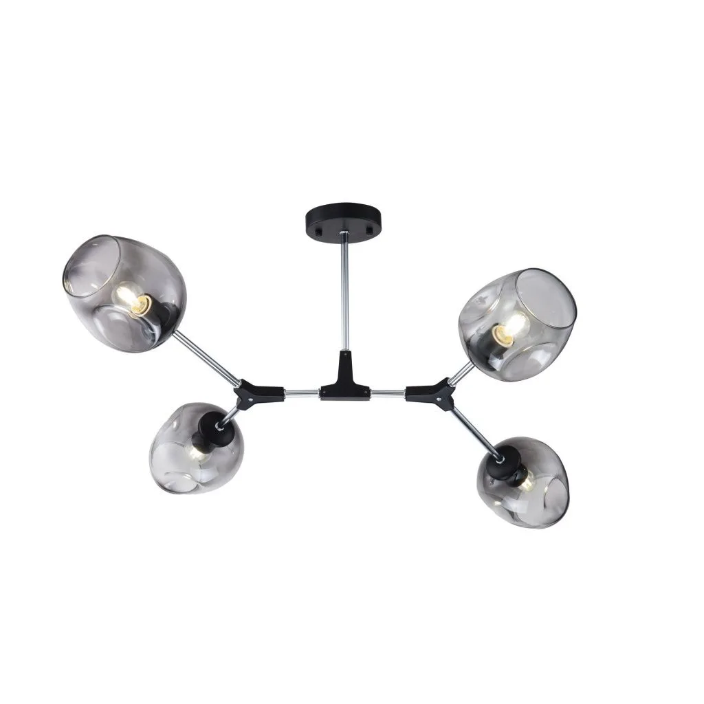 Люстра на штанге Freya Desi FR5006CL-04B MAYTONI
