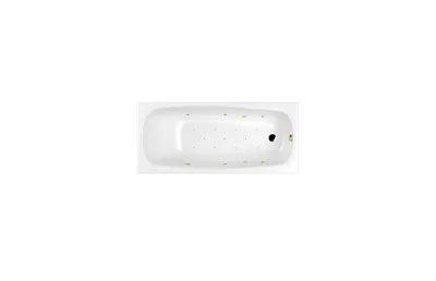 Акриловая ванна 180х80 см Whitecross Layla Slim Relax 0122.180080.100.RELAX.GL с гидромассажем МОСПЛИТКА