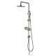 Душевой гарнитур без смесителя LM3788GM Bronx Lemark BAS