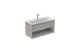 Тумба с раковиной 100 см Ideal Standard CONNECT AIR E0828PS МОСПЛИТКА