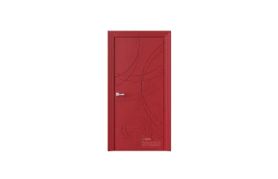 Межкомнатная дверь Perfect P11 RAL3002 7 ДВЕРЕЙ