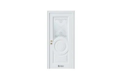 Deloress DL11 RAL9003 стекло 1 7 ДВЕРЕЙ