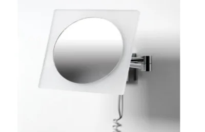 K-1008 Зеркало с LED-подсветкой, 3-х кратным увеличением АКВАМЕТРИЯ