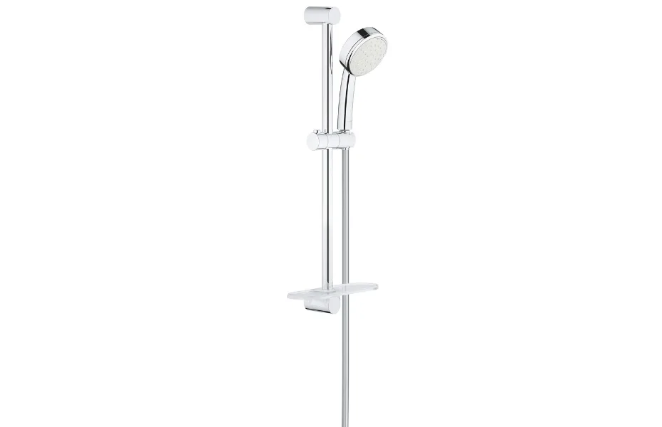 GROHE New Tempesta Cosmopolitan 100 II Душевой гарнитур с полочкой, душевая штанга 600 мм АТЕЛЬЕ ВАННОЙ КОМНАТЫ. САМАРА