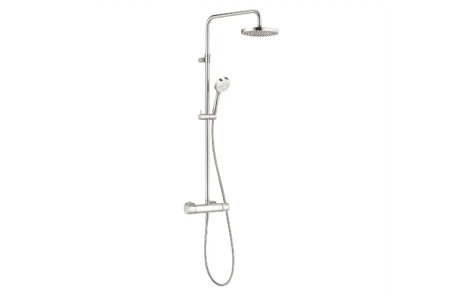 KLUDI Logo Dual Shower System с термостатом для душа, ручная лейка 1s АТЕЛЬЕ ВАННОЙ КОМНАТЫ. САМАРА