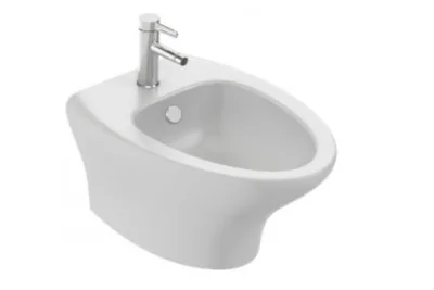 Подвесное биде без обода Jacob Delafon Nouvelle Vague EMD0002-00 АКВАМЕТРИЯ