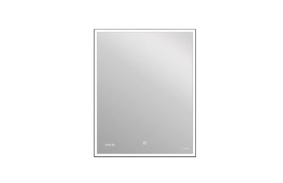 CERSANIT зеркало: LED 011 design 100x80 с подсветкой часы металл. рамка прямоугольное АТЕЛЬЕ ВАННОЙ КОМНАТЫ. САМАРА