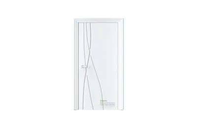 Межкомнатная дверь Perfect P17 RAL9003 7 ДВЕРЕЙ