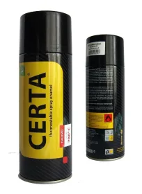 Краска-аэрозоль ЦЕРТА Красно-коричневая (+750°C; 520 мл.)* ПАР МАСТЕР