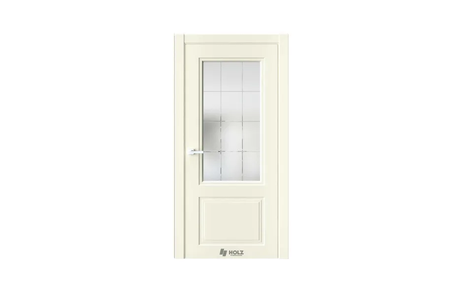 Neo Classic N4 Песчаный RAL1013 стекло 7 ДВЕРЕЙ
