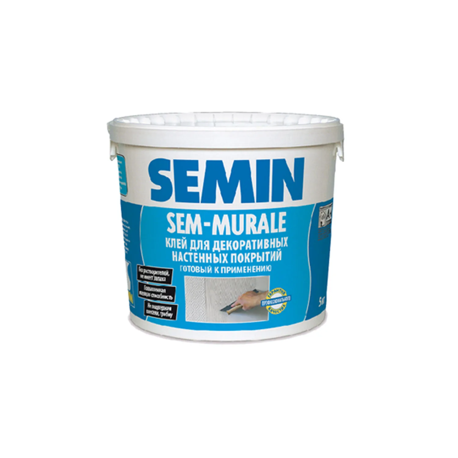 Клей универсальный Semin Франция SEM-MURALE 5 kg LOYMINA Group - ЛОЙМИНА ГРУП